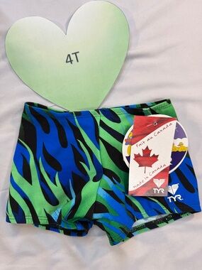 TYR - NWT - swim trunks. Size 4